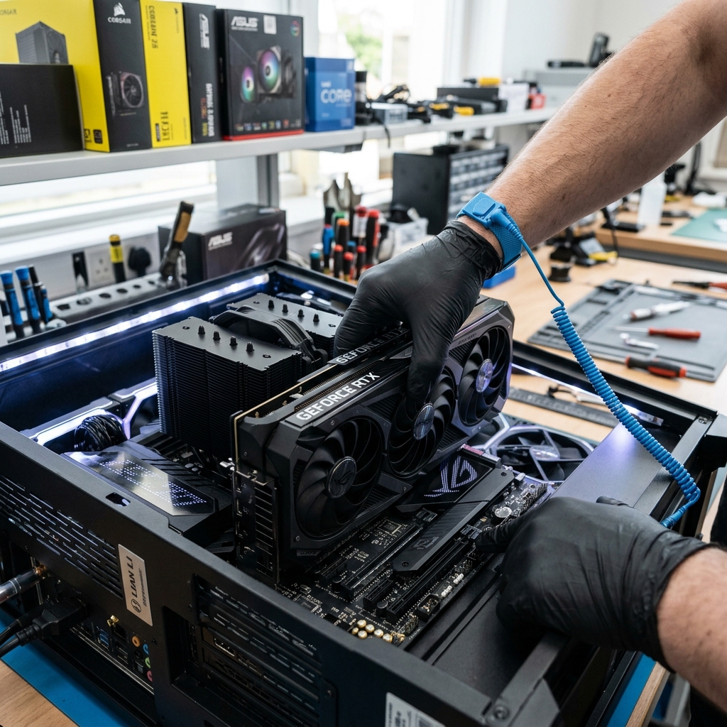 Reparación y armado de computadoras de escritorio